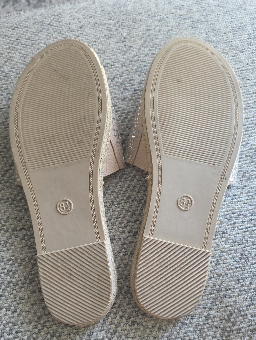 a new day Nude Sparkle Gem Slide Sandals - Picture 2 of 7